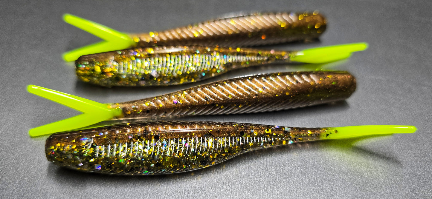 4" TRACER - BAYOU GOLD