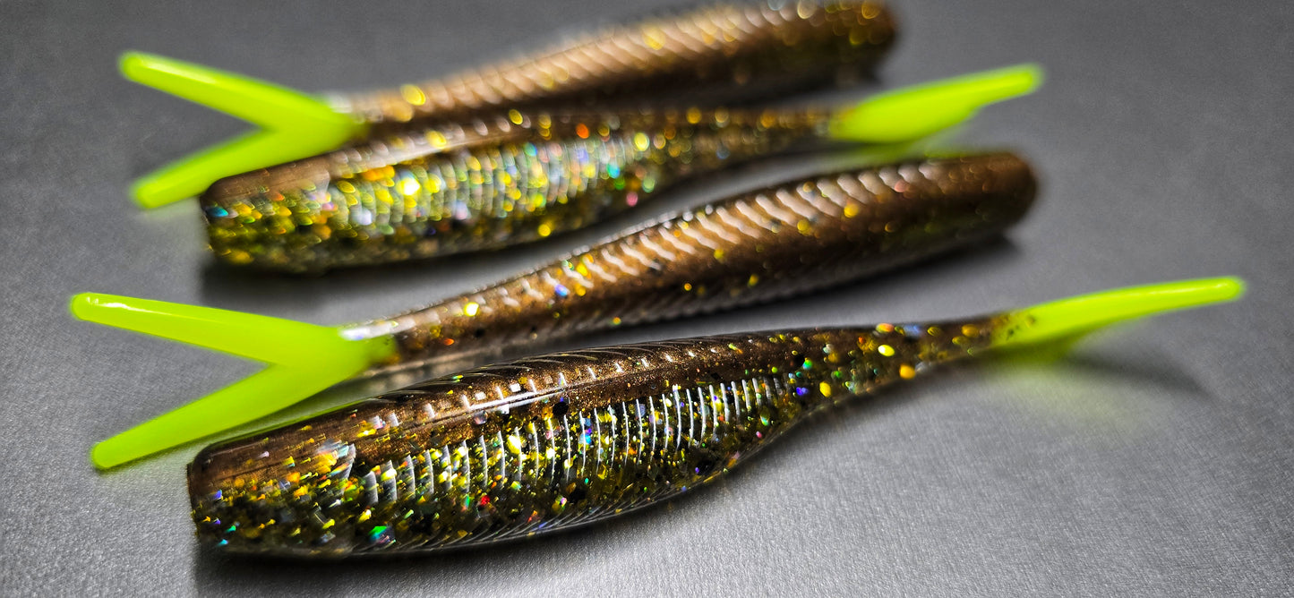 4" TRACER - BAYOU GOLD