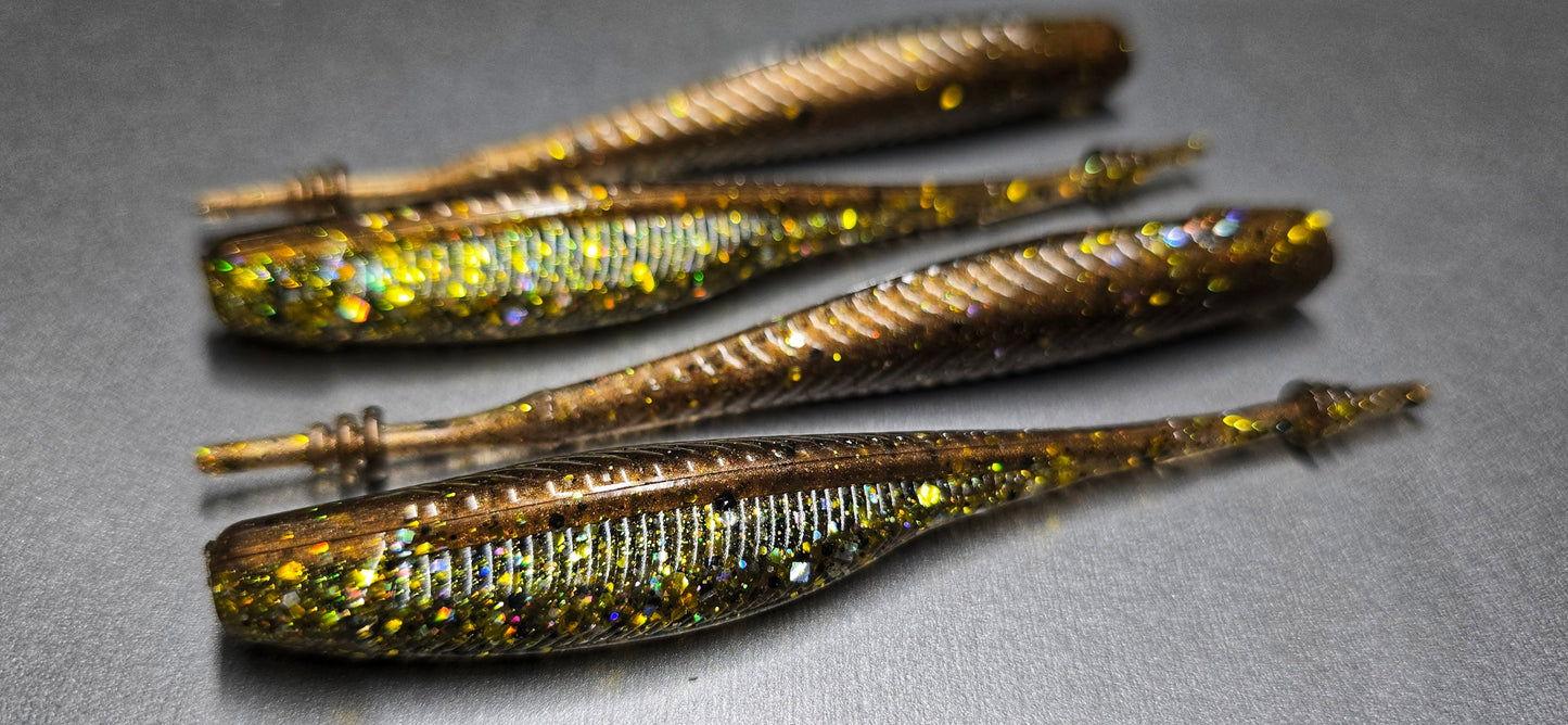 4" TWITCH - BAYOU GOLD